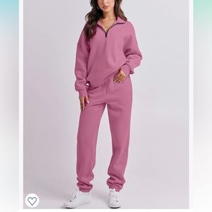 Pink sweatsuit - NWT, never worn!